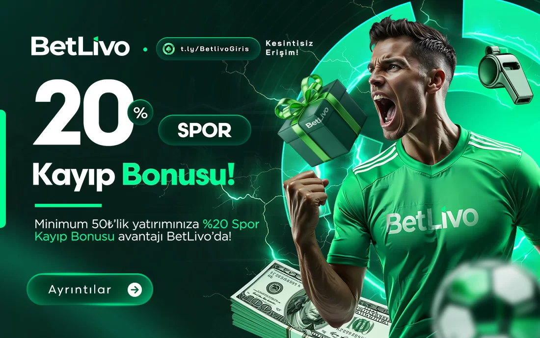 %20 Spor Kayıp Bonusu!
