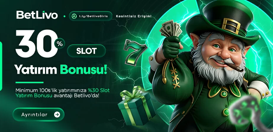 %30 SLOT YATIRIM BONUSU!
