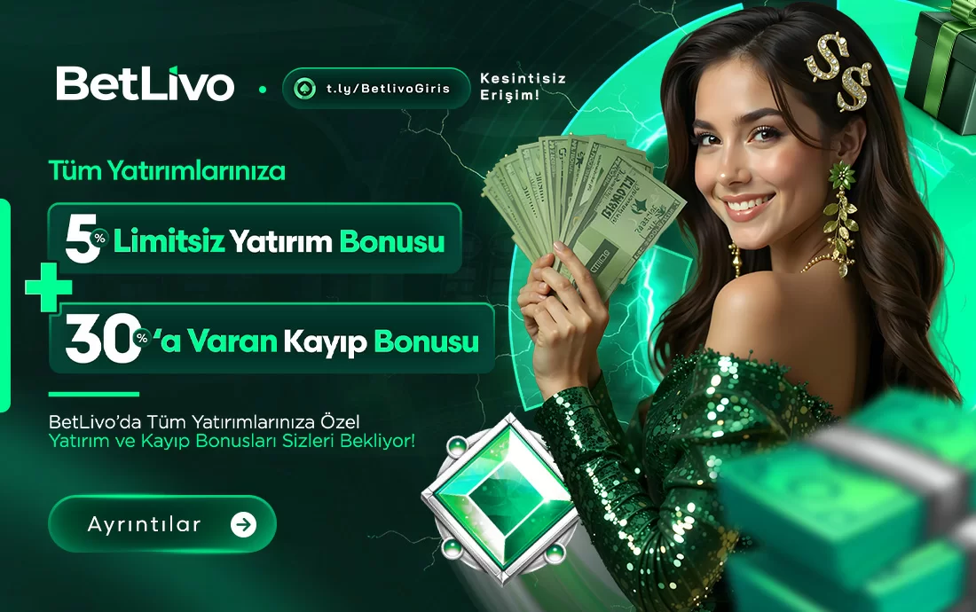 HER YATIRIMA %5 BONUS